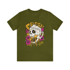Fresh Beer Skull Shirt | Drink Beer Unisex T-Shirt