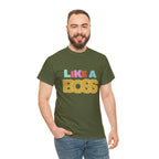 Like A Boss Shirt | Colorful Boss Vibes Statement Tee