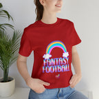 Cute Fantasy Football Shirt | Pink Cute Fantasy Football Unisex T-Shirt