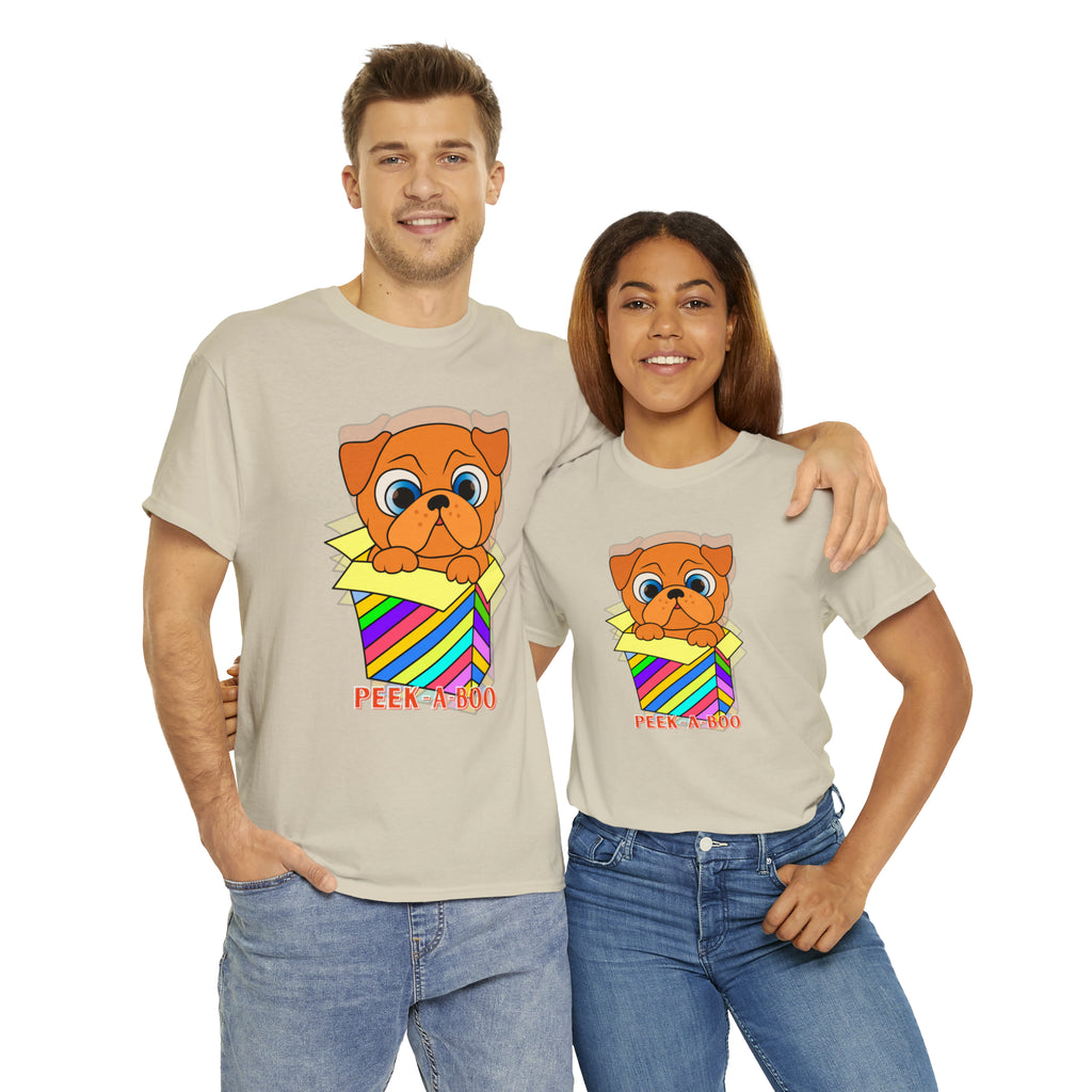Peekaboo Shirt | Dog Lover Unisex T-Shirt