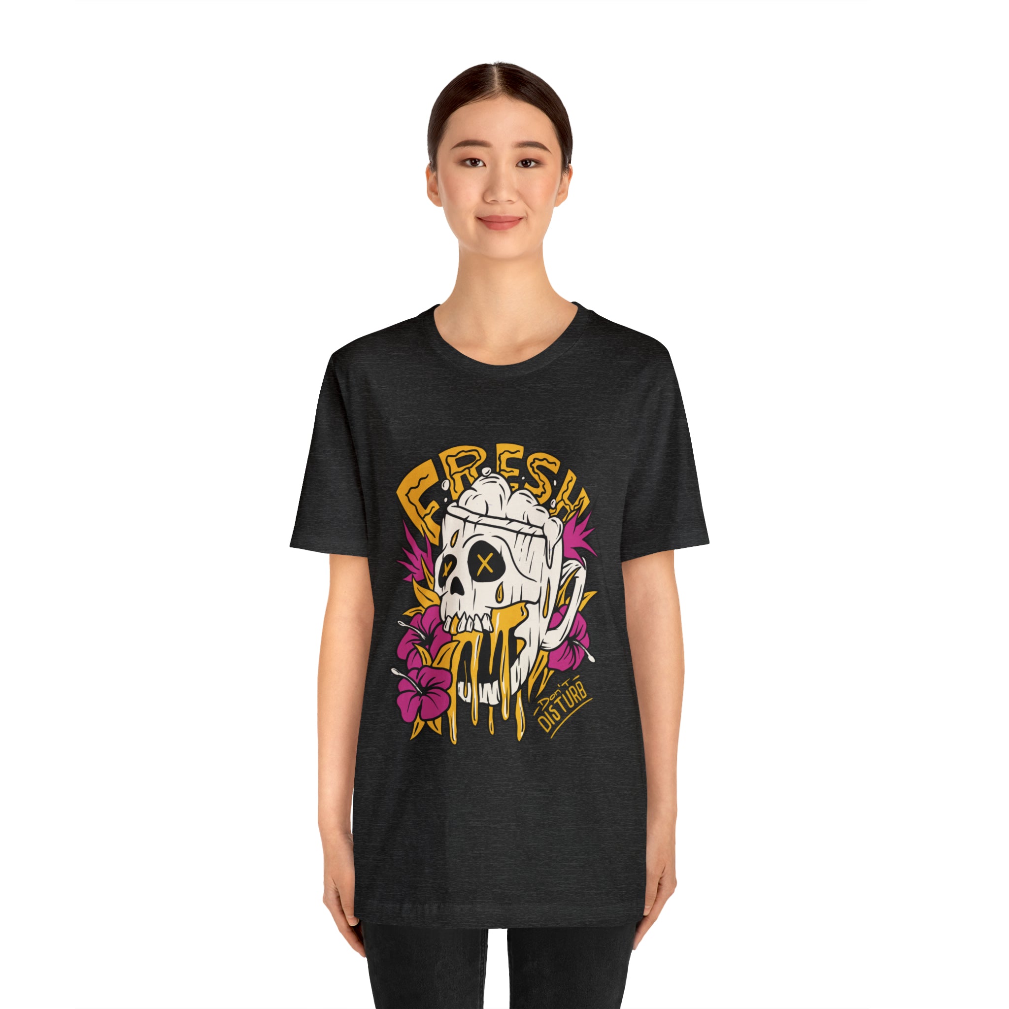 Fresh Beer Skull Shirt | Drink Beer Unisex T-Shirt