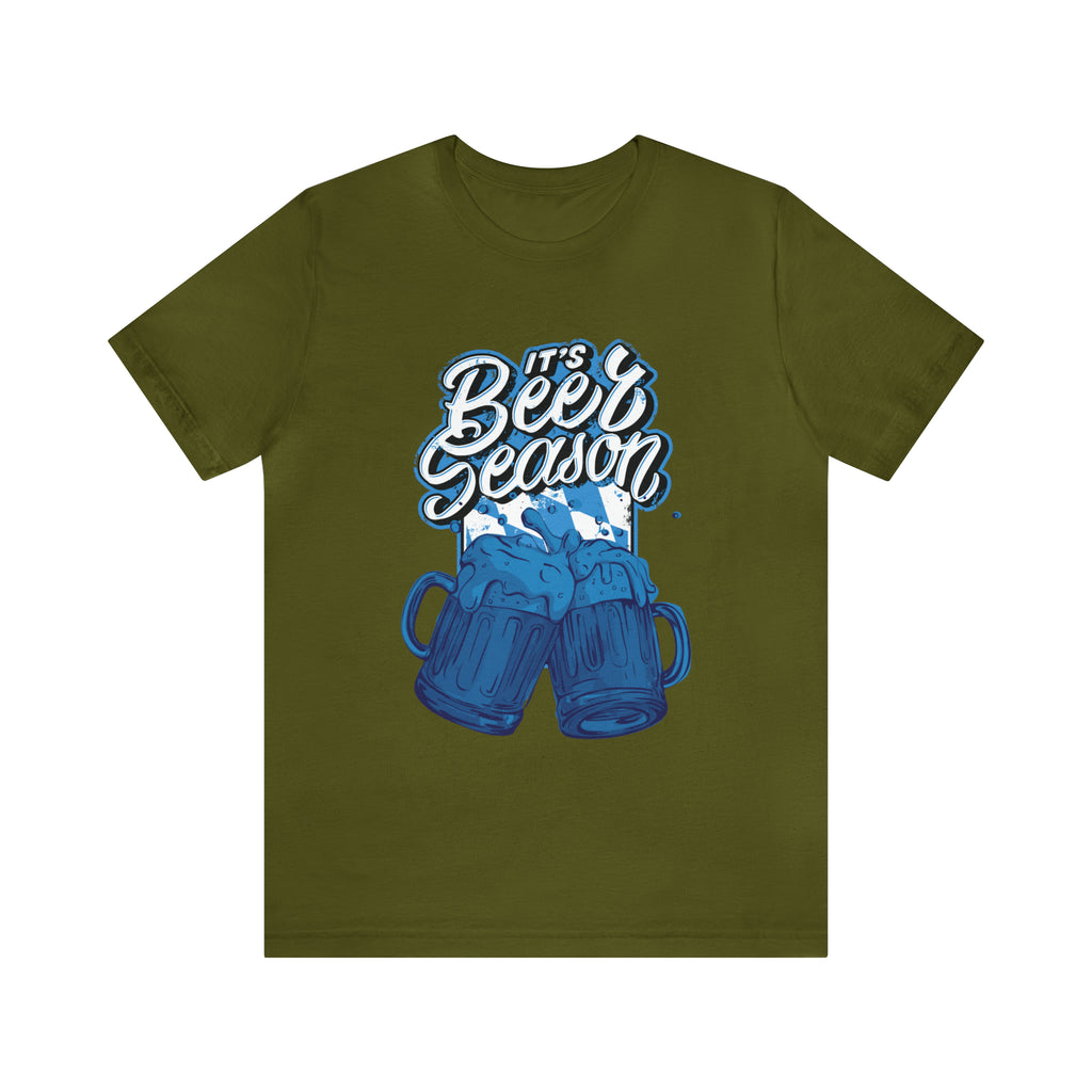 Beer Season Blue Shirt | Drink Beer Unisex T-Shirt