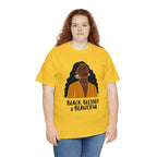 Black, Blessed & Beautiful Shirt | Empowered & Beautiful Cotton T-shirt