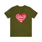 Family Reunion Heart Shirt | Family Love Unisex T-Shirt