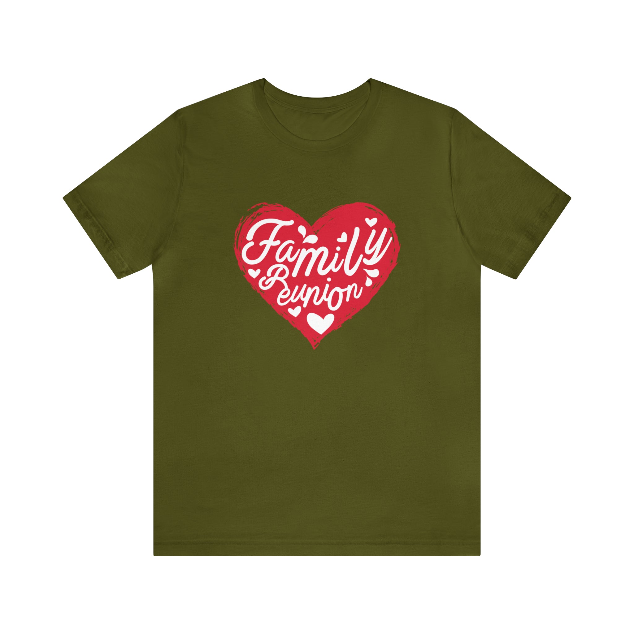 Family Reunion Heart Shirt | Family Love Unisex T-Shirt