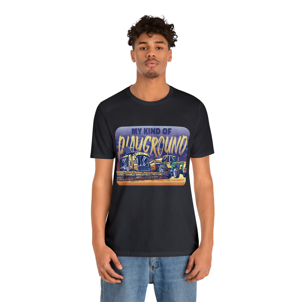 Tractor Farmer Playground Shirt | Tractor Enthusiast Unisex T-Shirt