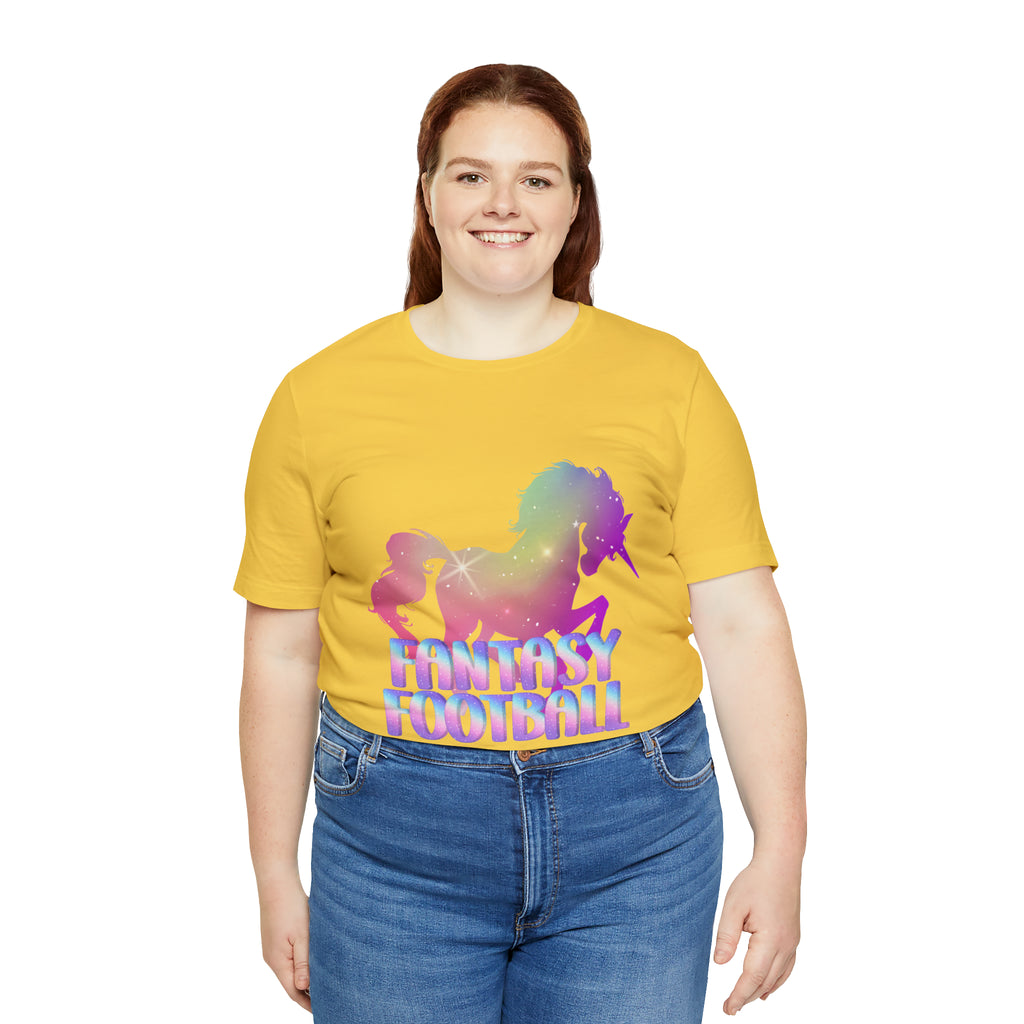 Fantasy Football Pink Shirt | Unicorn Fantasy Football Unisex T-Shirt