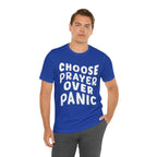 Prayer Over Panic Unisex Shirt | Religious Shirt for Prayers