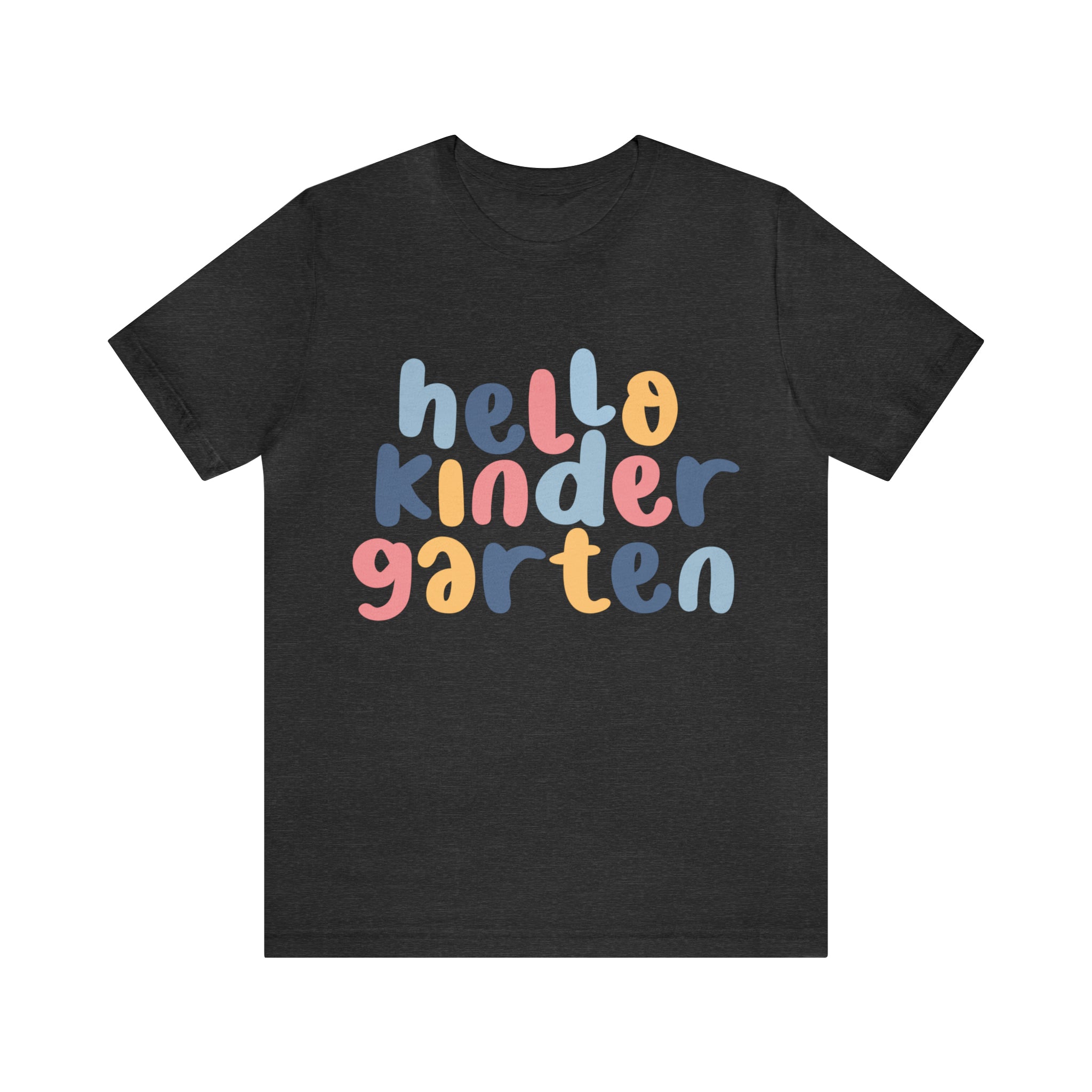 Hello Kindergarten School Shirt | First day of School Unisex T-Shirt