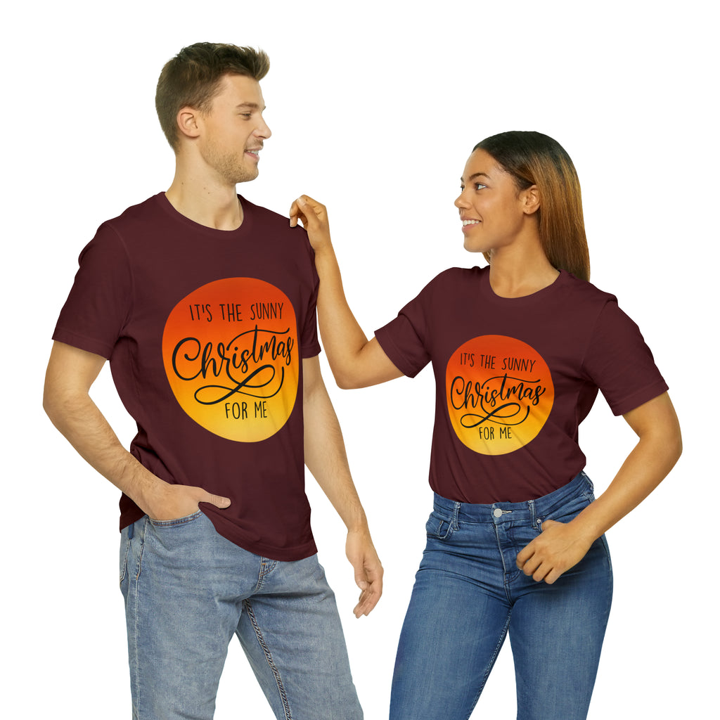 Christmas in July Orange Shirt | Christmas in July Statement T-Shirt