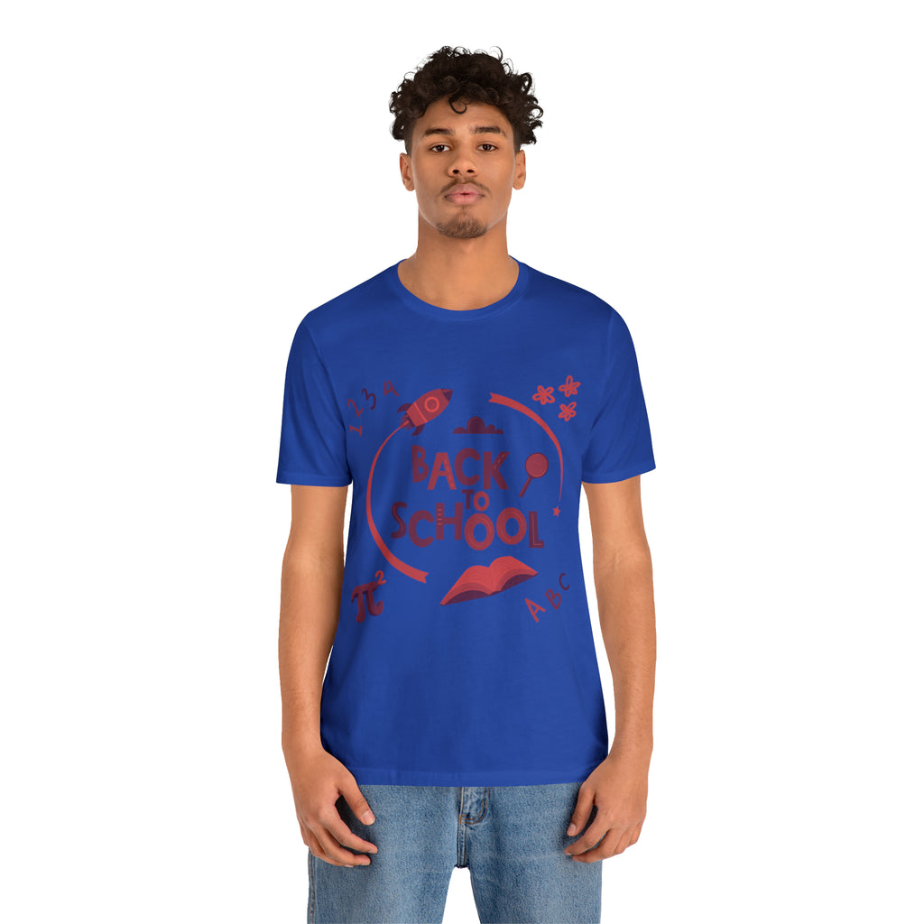 Back to School Subjects Shirt | Back to School Rocket Unisex T-Shirt