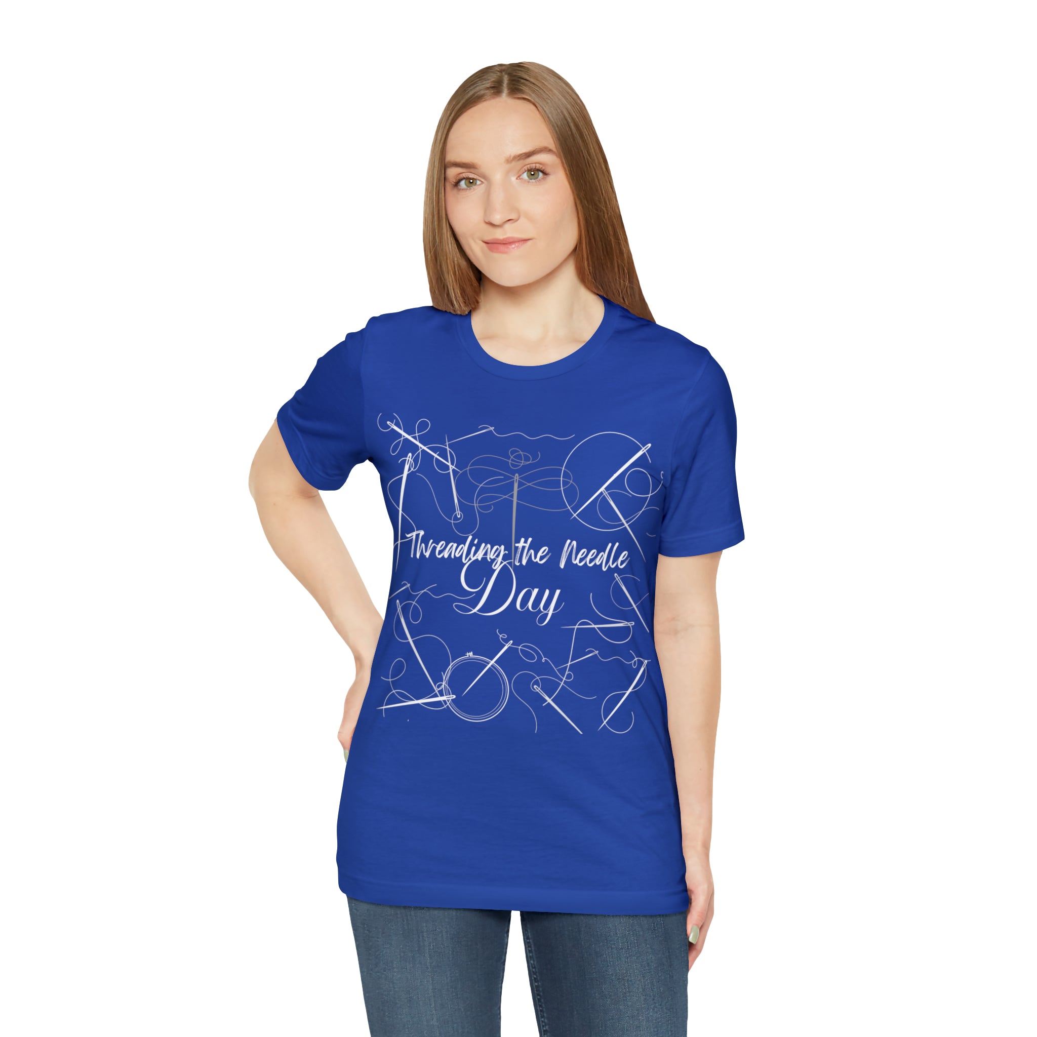 Threading the Needle Day Shirt 2 | Tailor Sewing Unisex T-Shirt