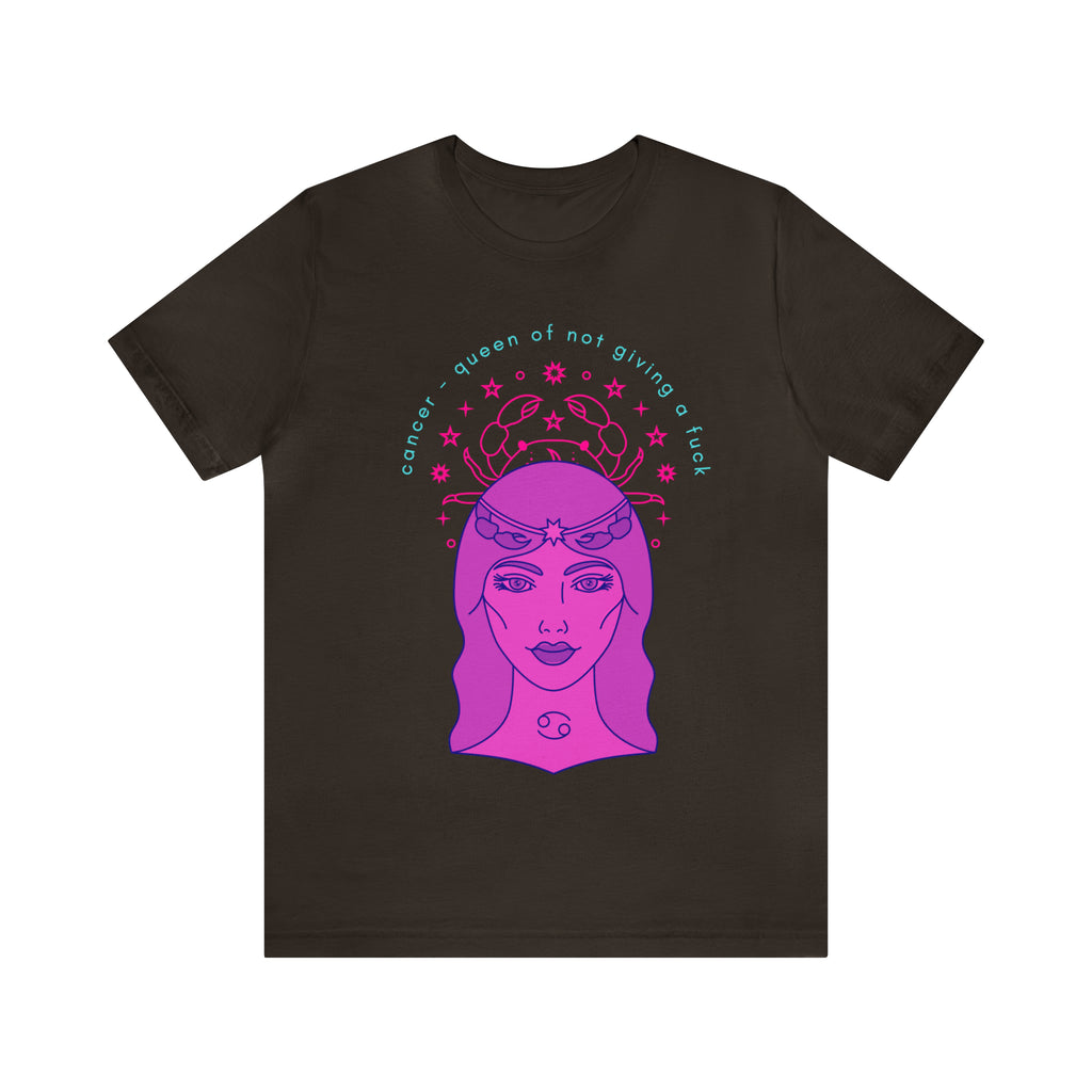 Cancer Zodiac Don't Give a Fuck Shirt | Zodiac Sign Statement T-Shirt