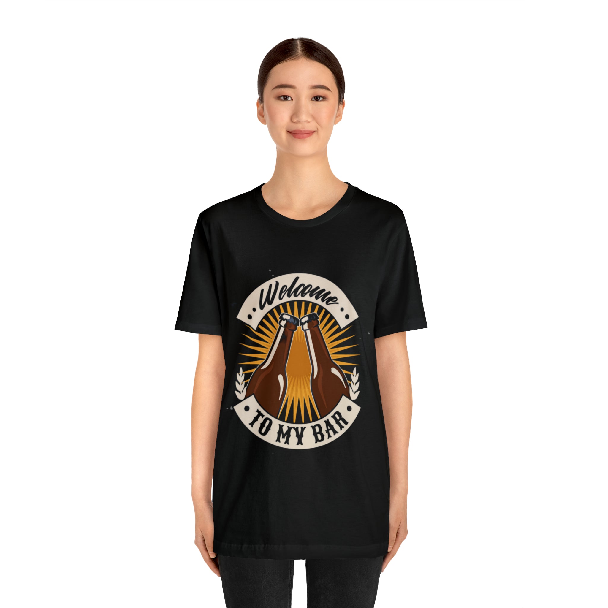 Welcome to my Bar Beer Shirt | Drink Beer Unisex T-Shirt