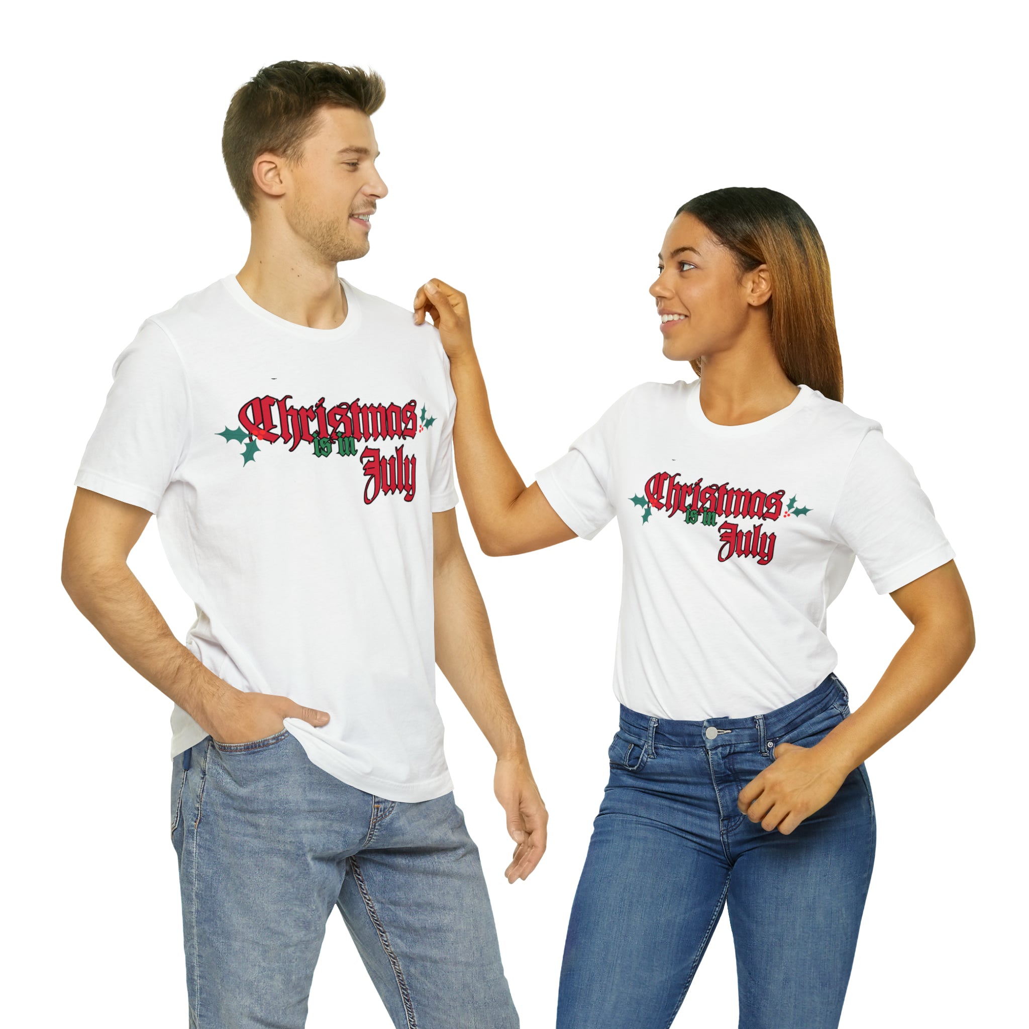 Christmas is in July Shirt | Christmas in July Statement T-Shirt