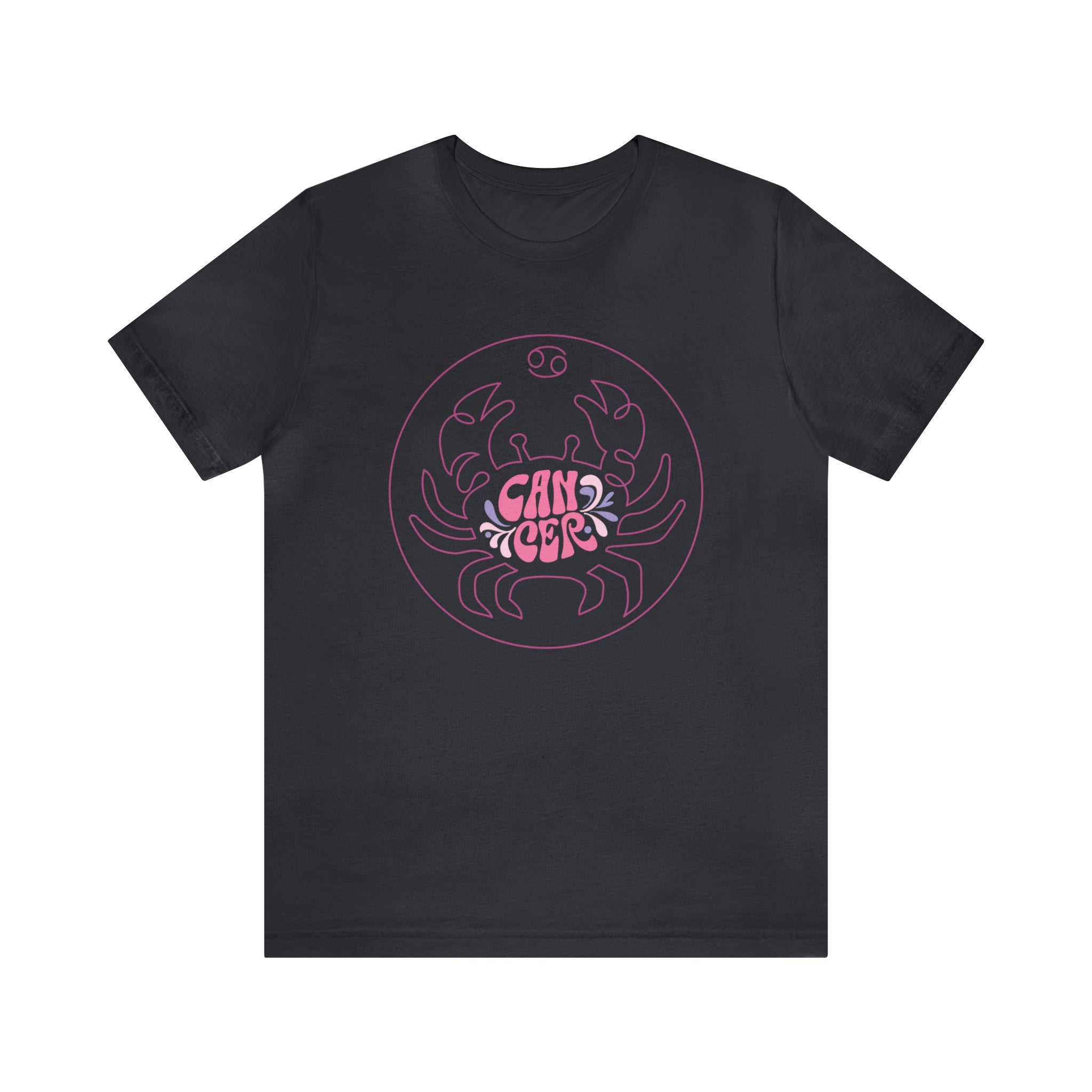 Cancer Crab Zodiac Graphics Shirt | Zodiac Sign Statement T-Shirt