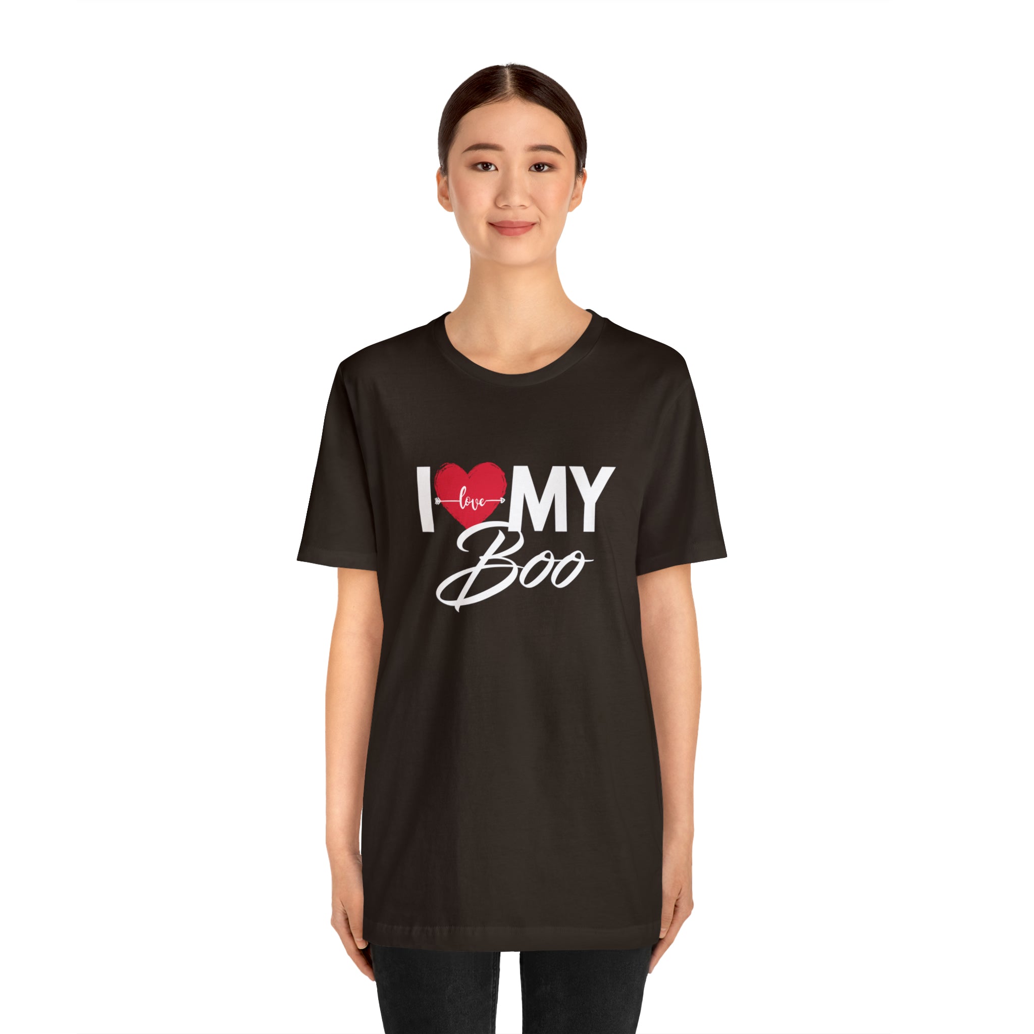I Love My Boo Shirt | Couple Love T-Shirt, Pair Girlfriend Boyfriend Matching Shirt