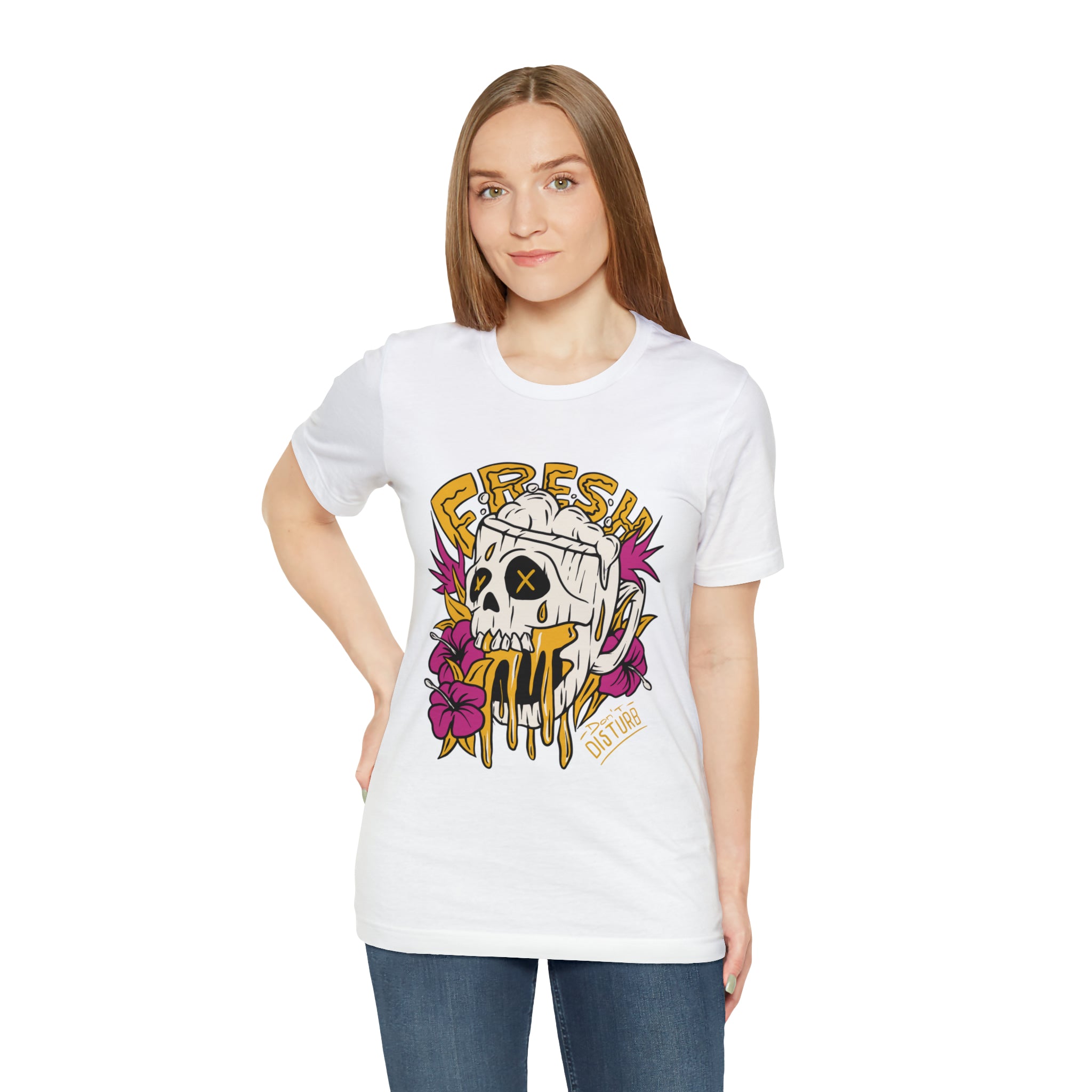 Fresh Beer Skull Shirt | Drink Beer Unisex T-Shirt