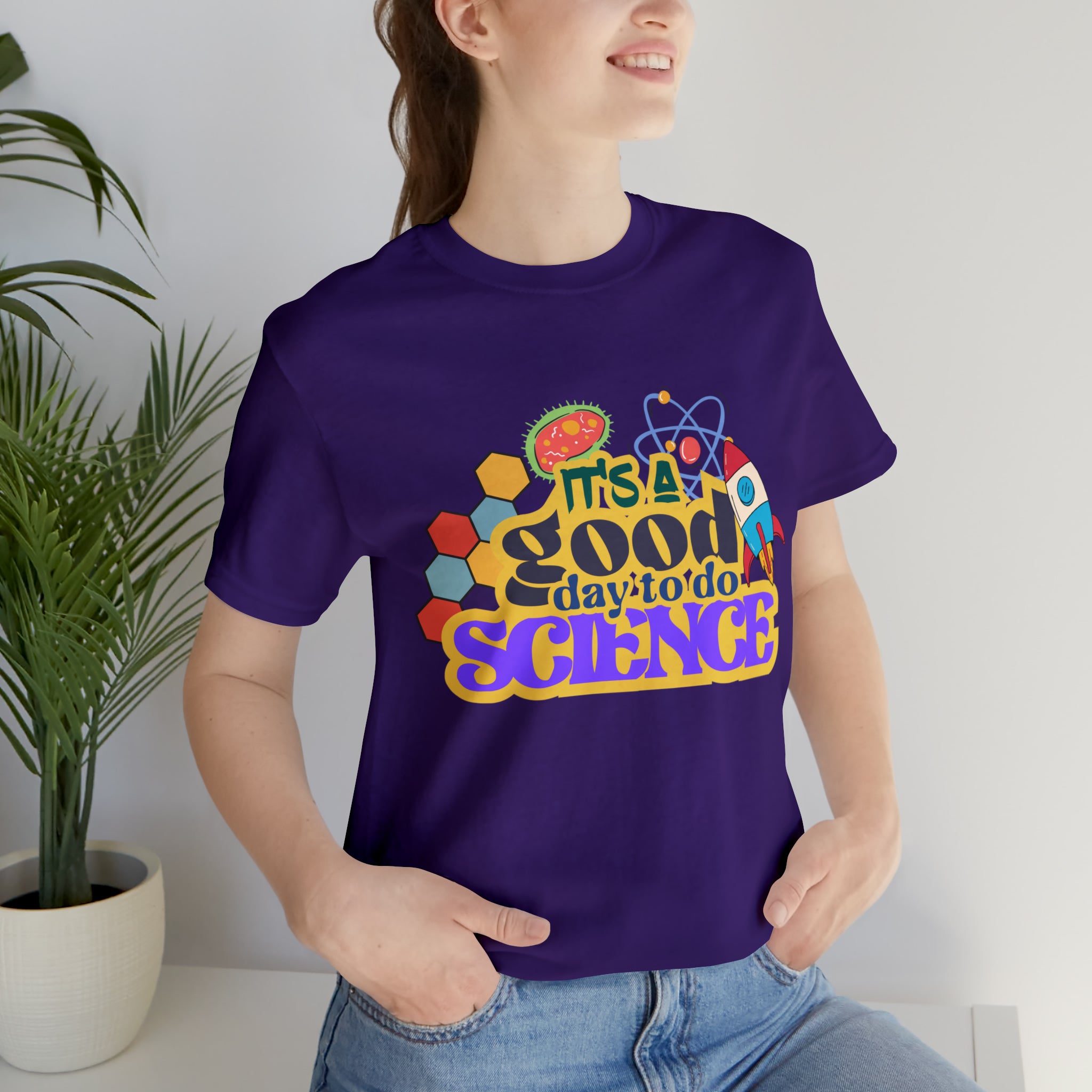 It's a Good Day to Study Science | School Unisex T-Shirt