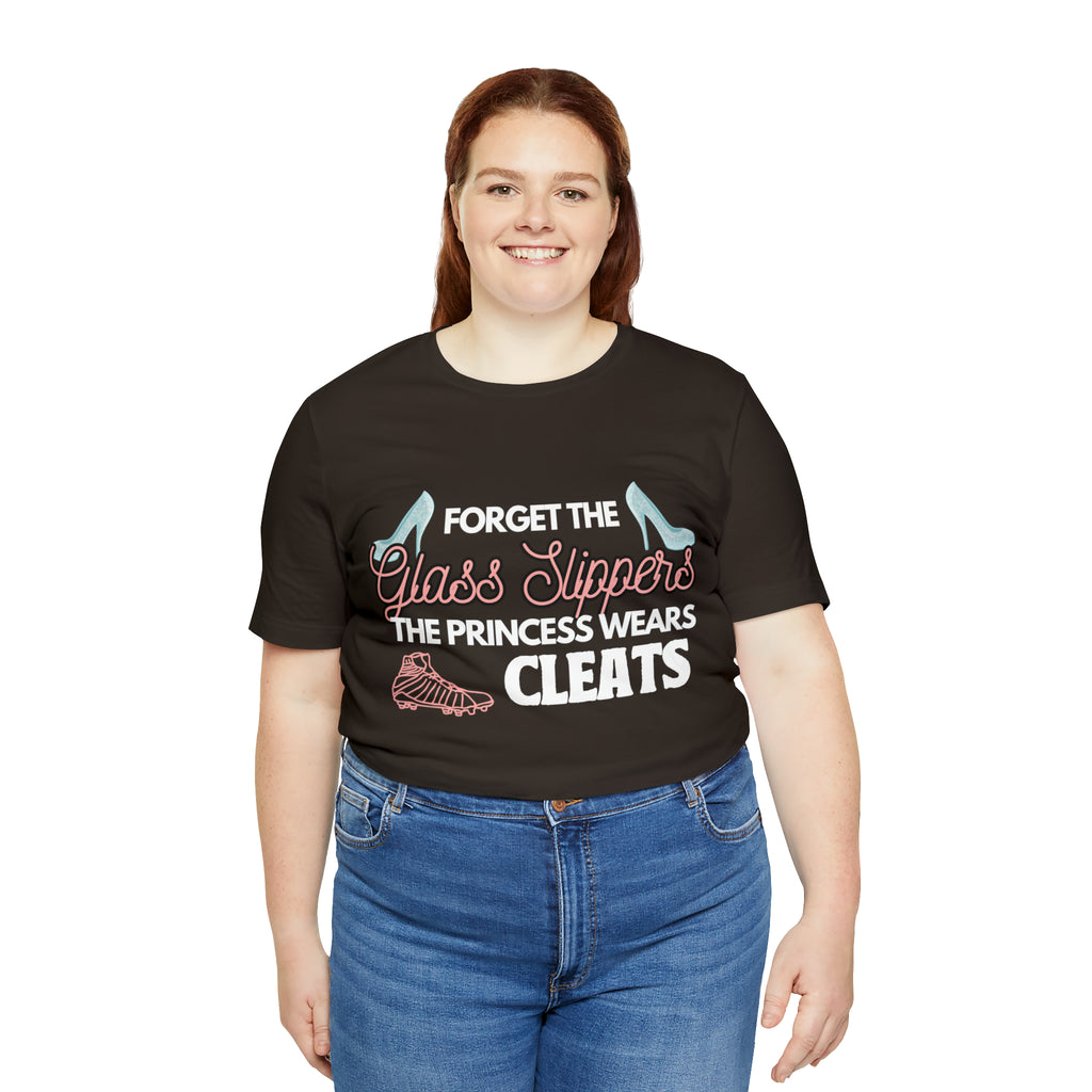Soccer Princess Wears Cleats Shirt | Soccer Girl Women T-Shirt
