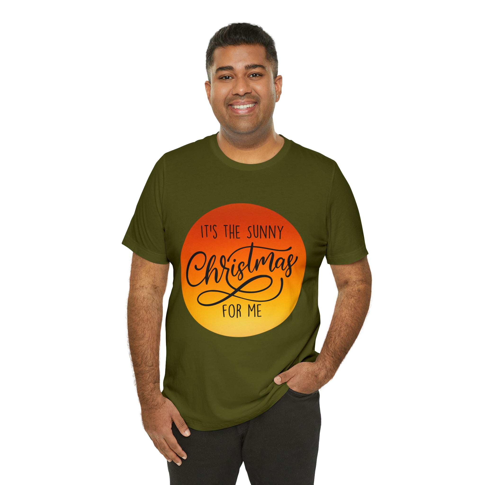Christmas in July Orange Shirt | Christmas in July Statement T-Shirt
