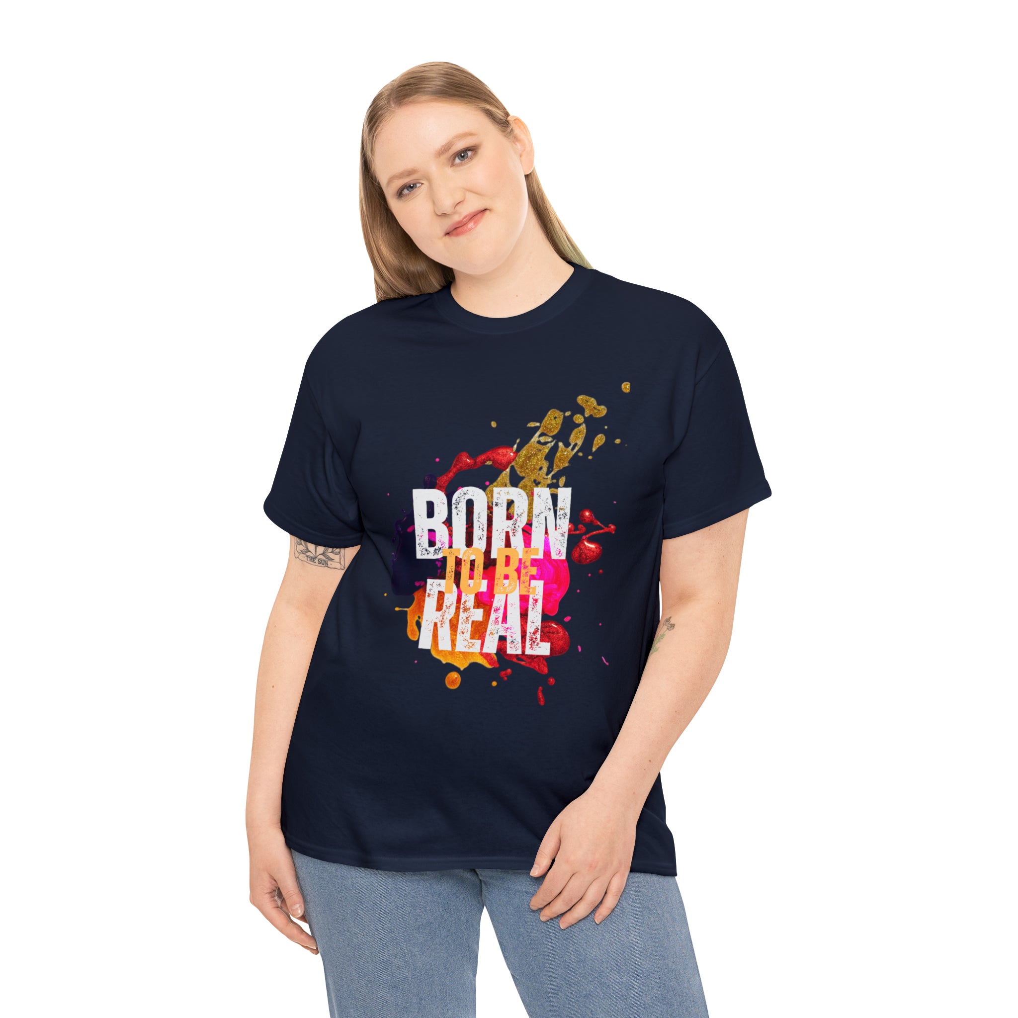 Born To Be Real  | Genuine Spirit Unisex Statement Tee