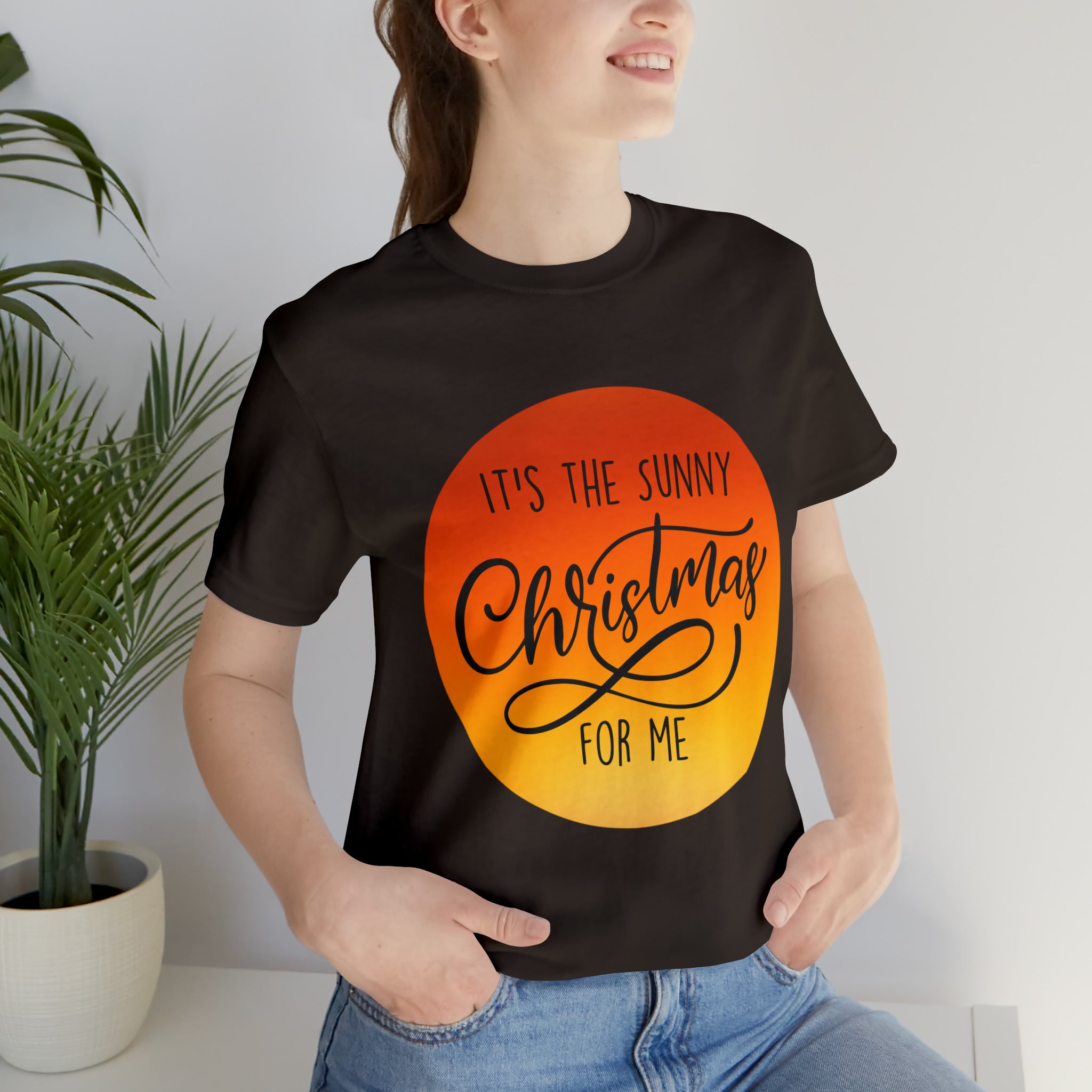 Christmas in July Orange Shirt | Christmas in July Statement T-Shirt