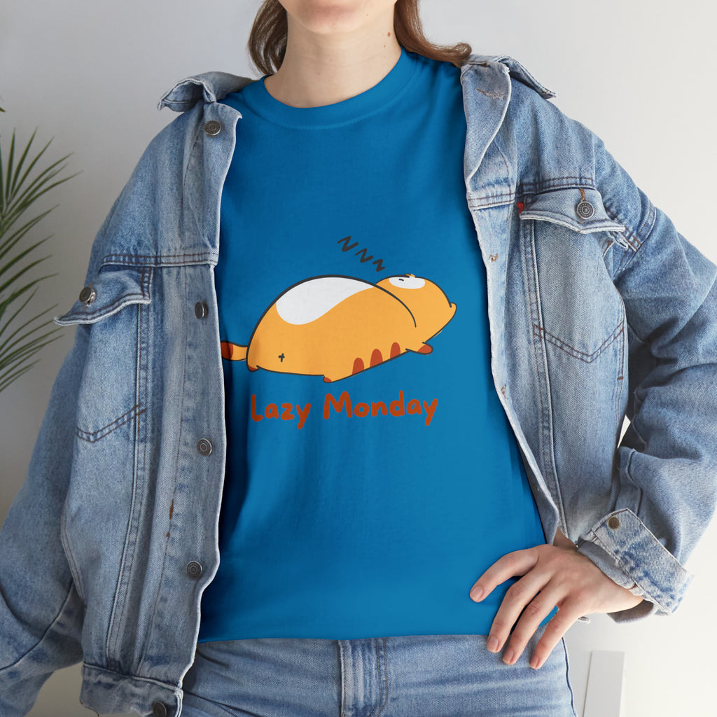 Lazy Monday Shirt | Cat Lover T-Shirt