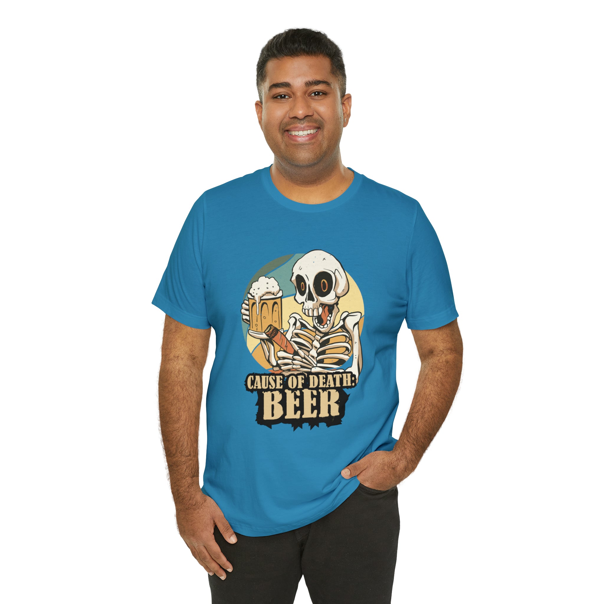 Beer Cause of Death Shirt | Drink Beer Unisex T-Shirt