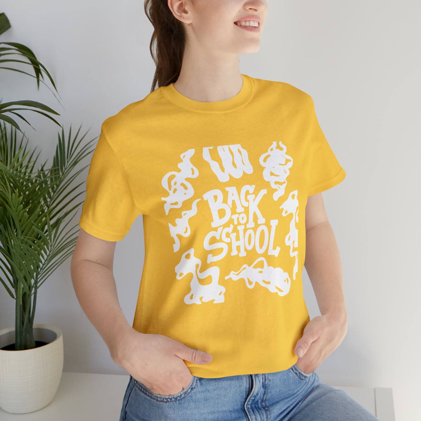 Back to School Ink Shirt | Black and White School Unisex T-Shirt