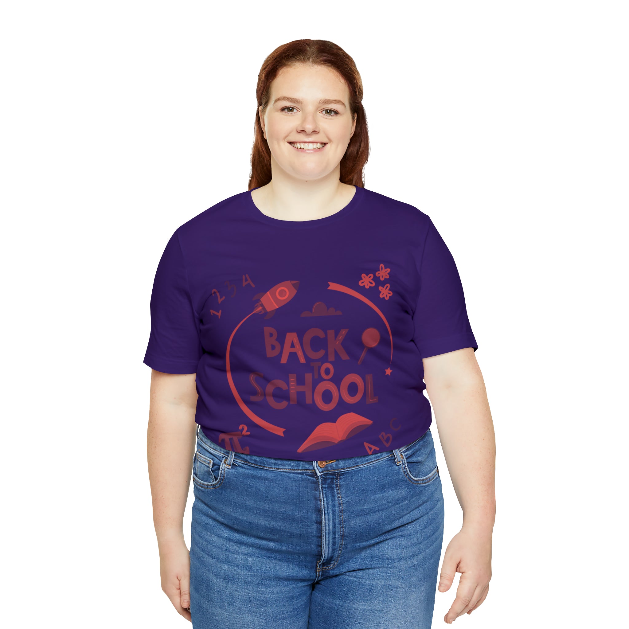 Back to School Subjects Shirt | Back to School Rocket Unisex T-Shirt