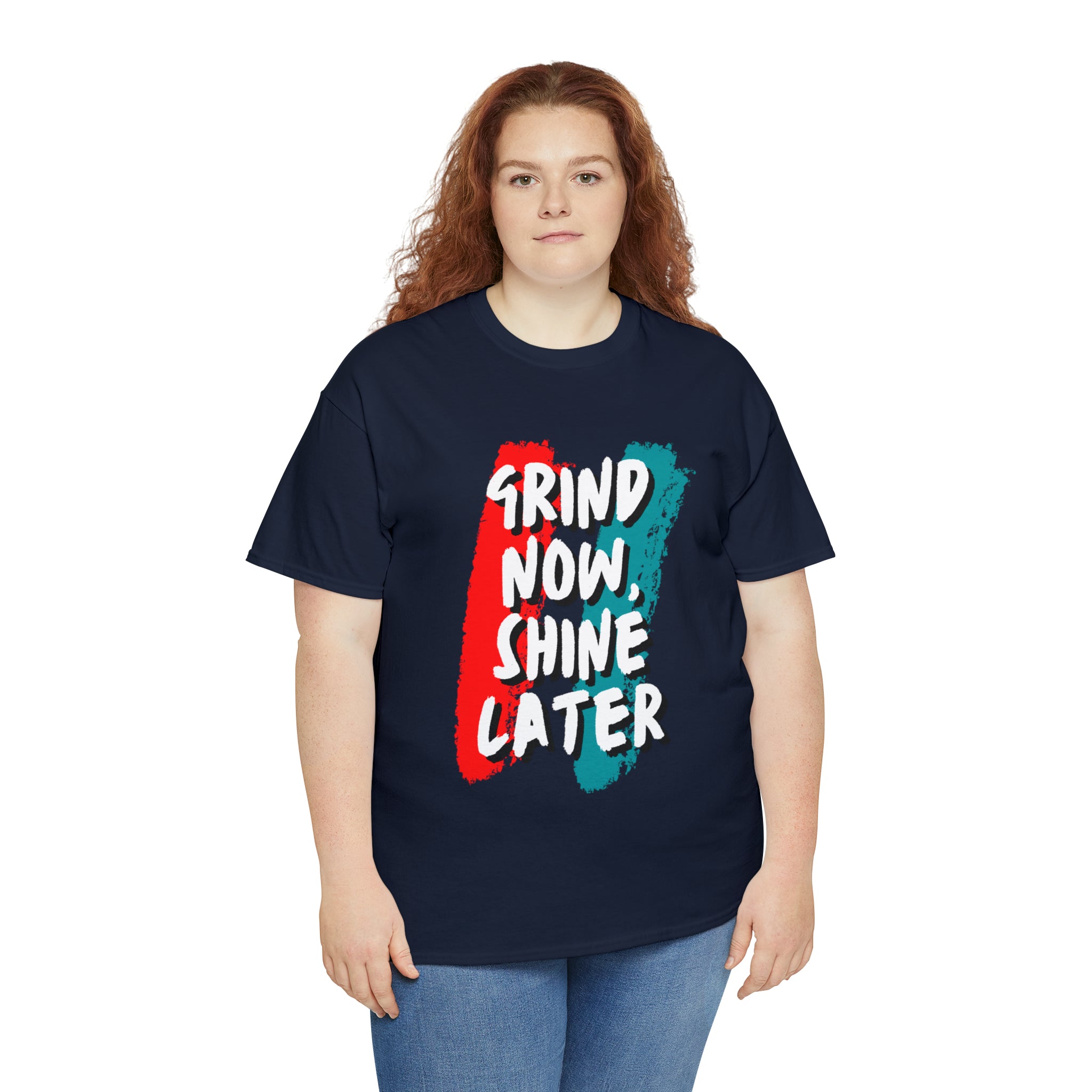 Grind Now, Shine Later Shirt | Hustler In Motion Unisex T-Shirt