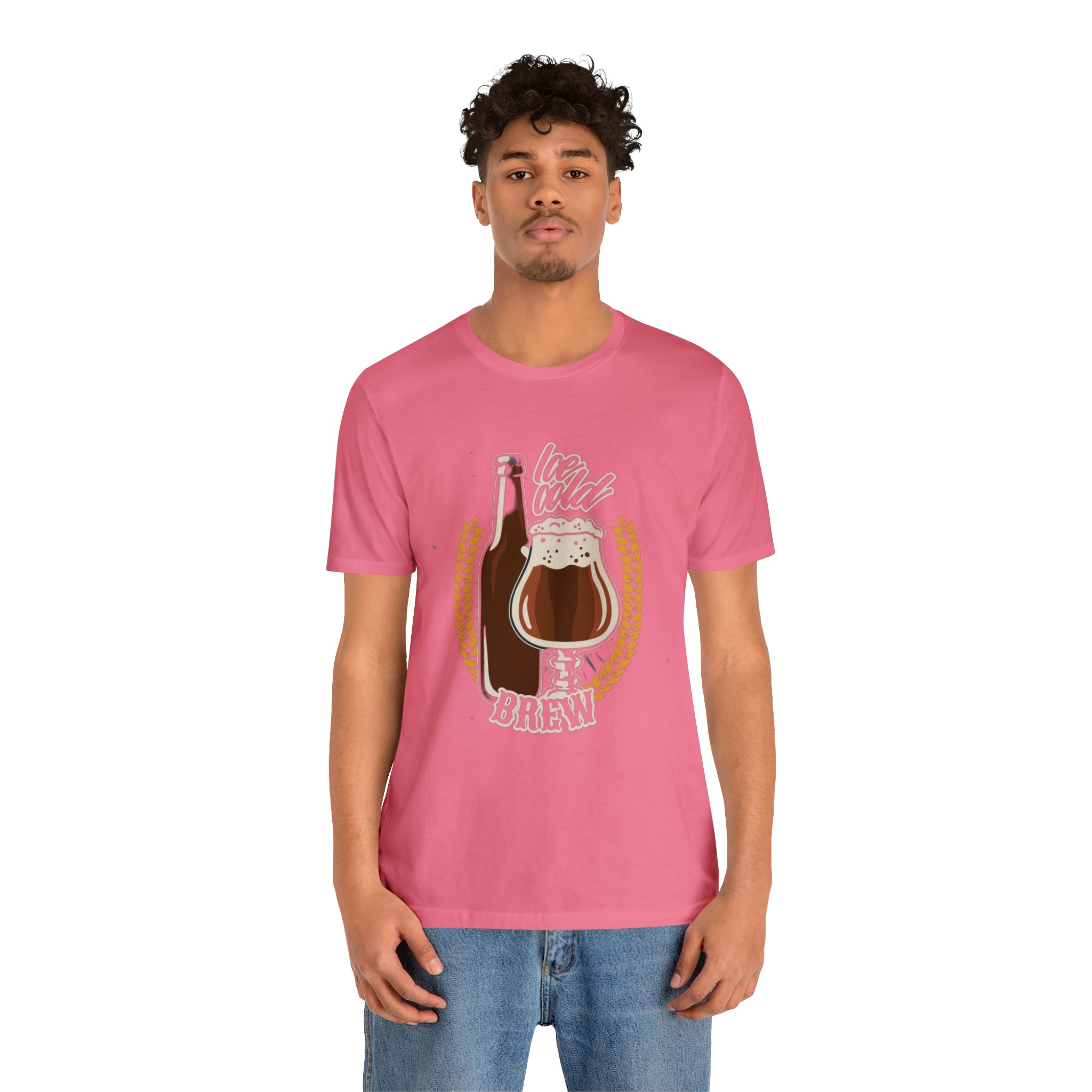 Ice Cold Brew Beer Shirt | Drink Beer Unisex T-Shirt