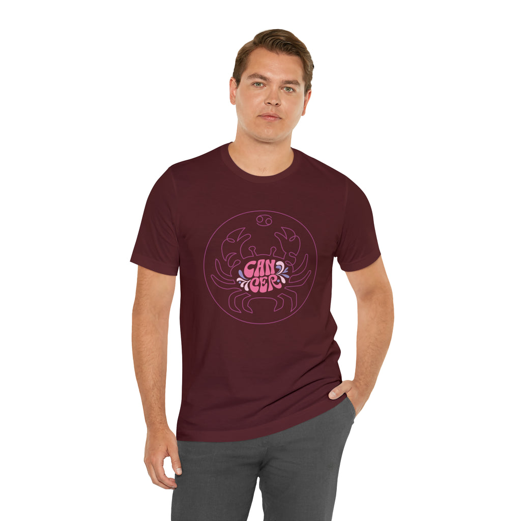 Cancer Crab Zodiac Graphics Shirt | Zodiac Sign Statement T-Shirt