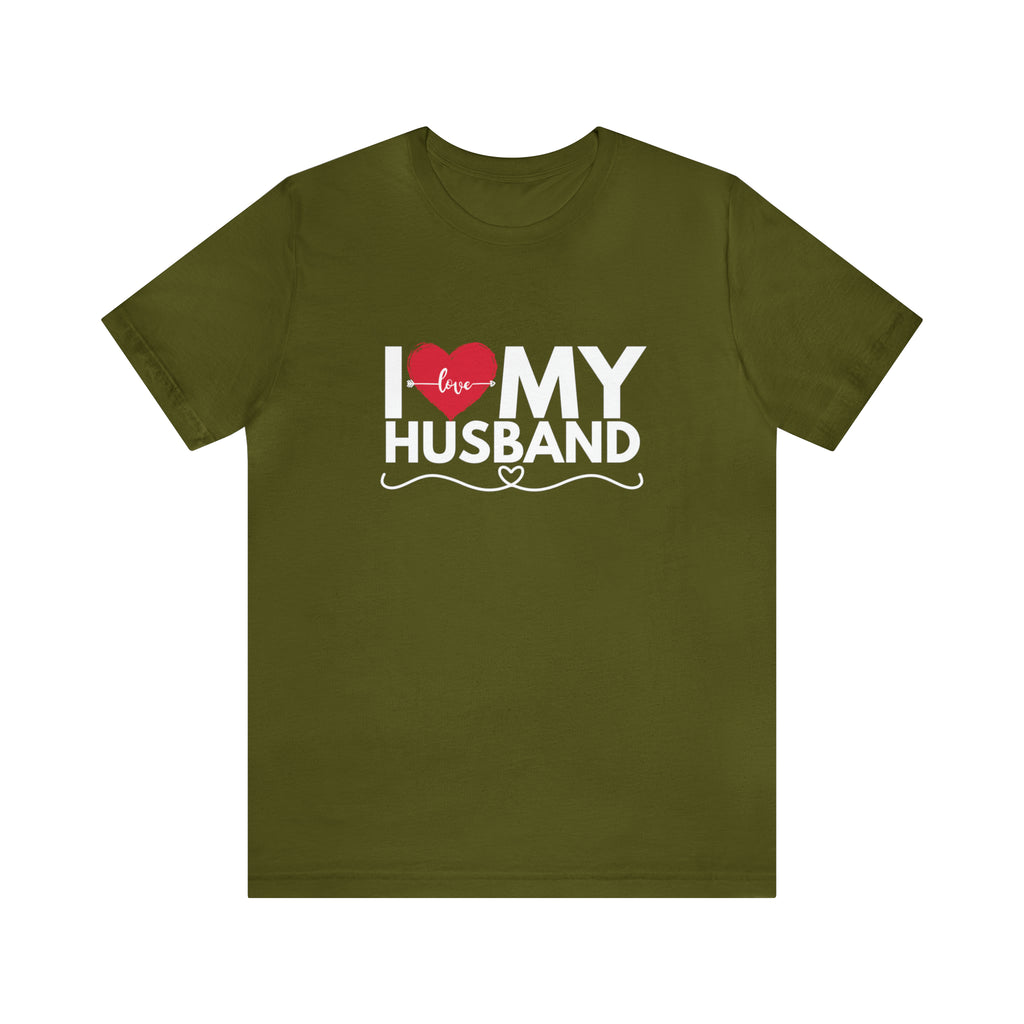 I Love My Husband Shirt | Couple Love T-Shirt, Pair Husband Wife Matching Shirt