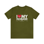 I Love My Husband Shirt | Couple Love T-Shirt, Pair Husband Wife Matching Shirt