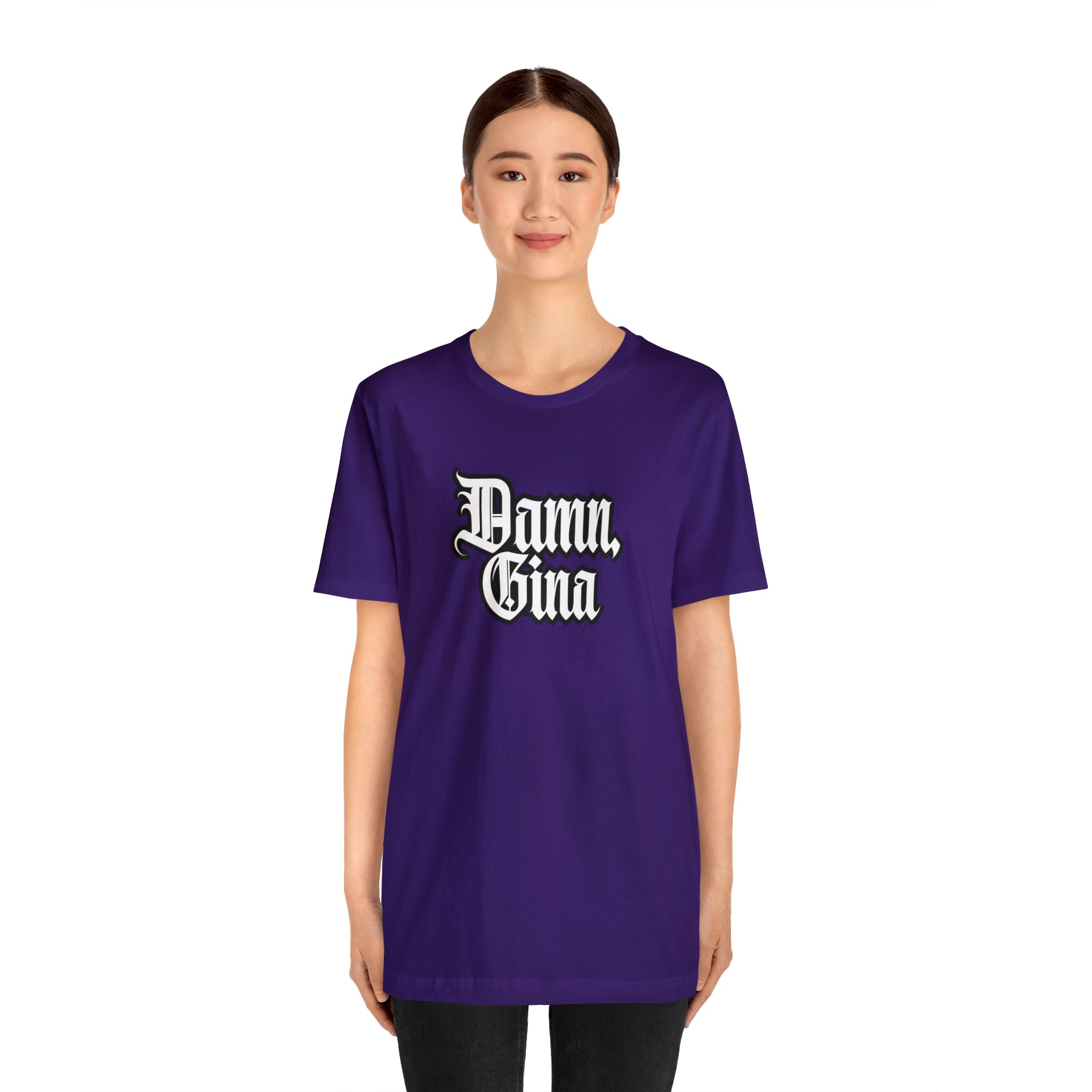 Damn, Gina! Shirt | Urban Streetwear Unisex Statement T-Shirt