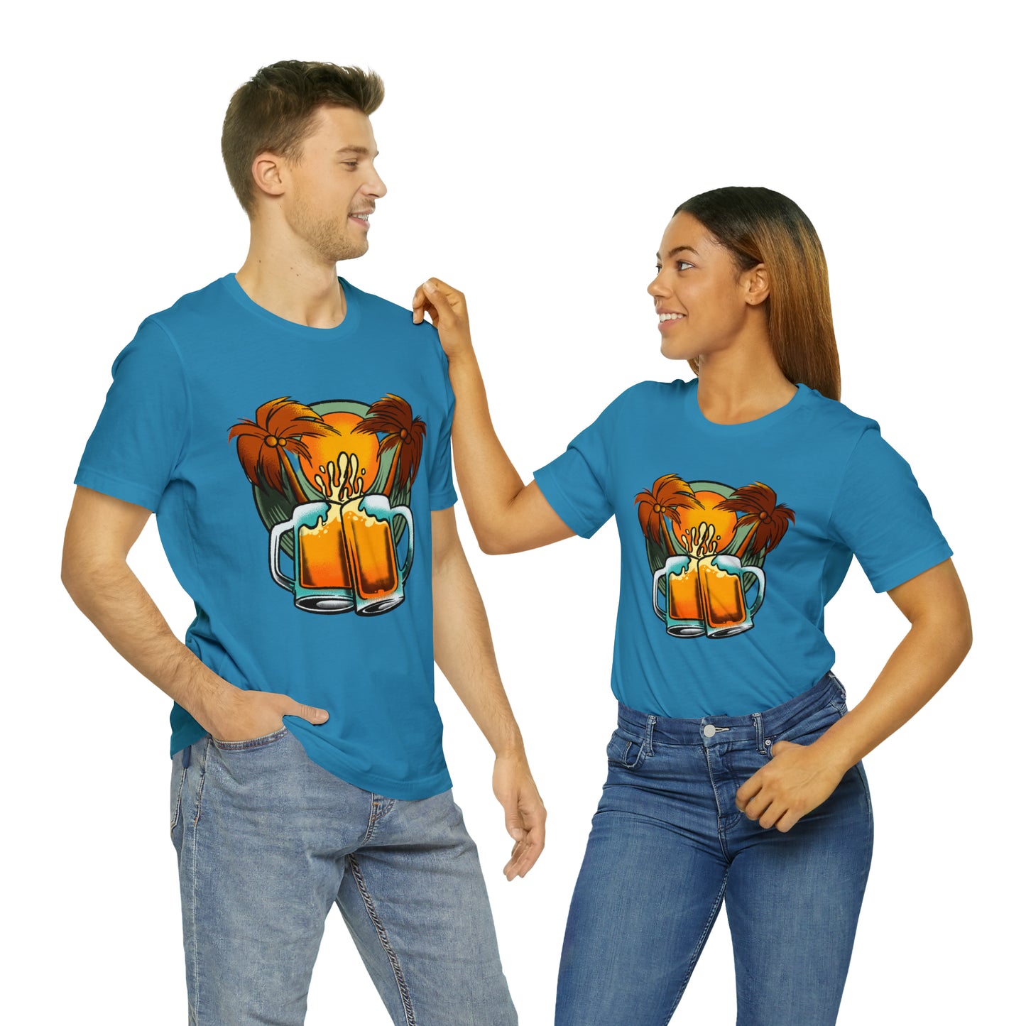 Beer Day Beach Day Shirt | Drink Beer Unisex T-Shirt