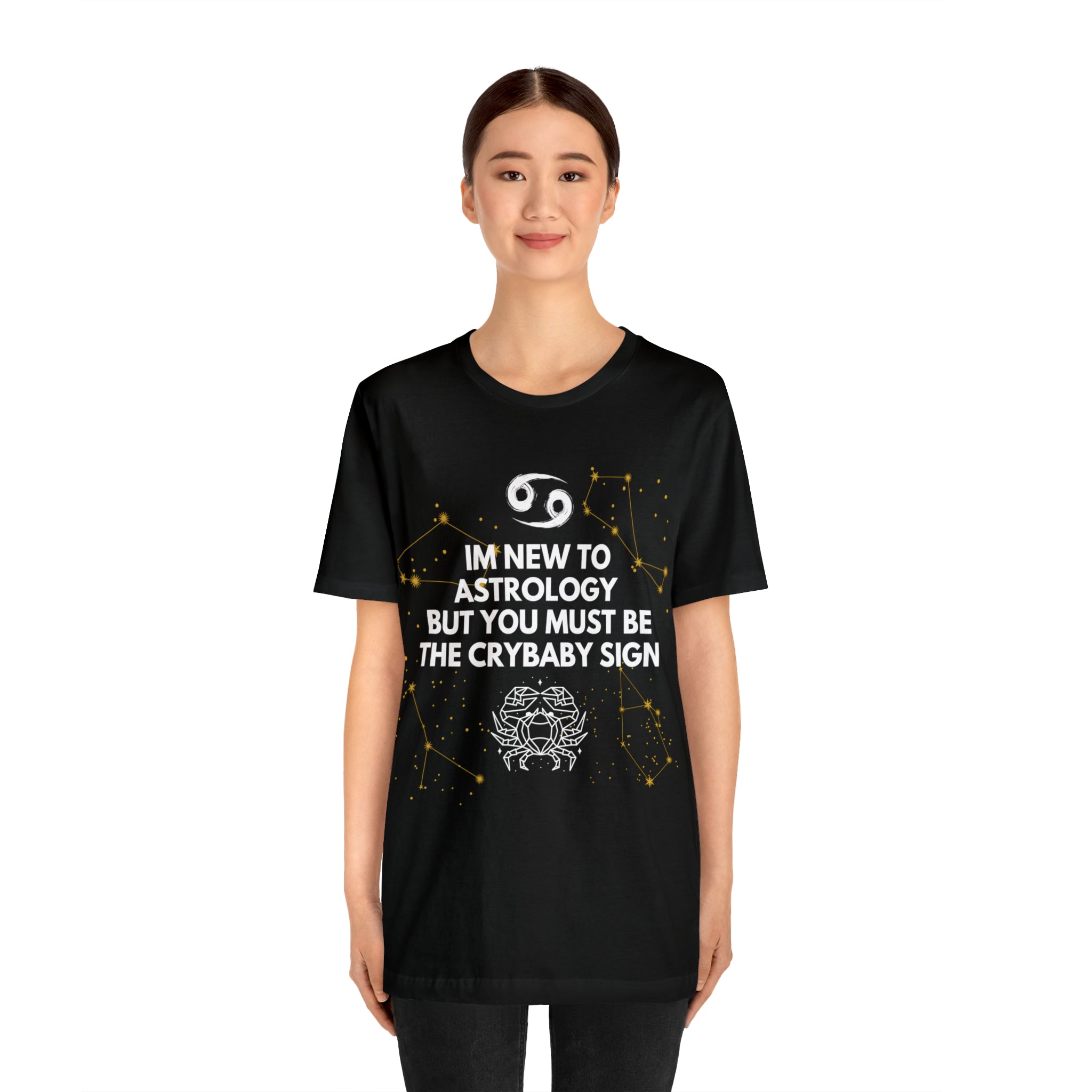 Cancer Zodiac Shirt | Funny Cancer Crybaby Statement T-Shirt