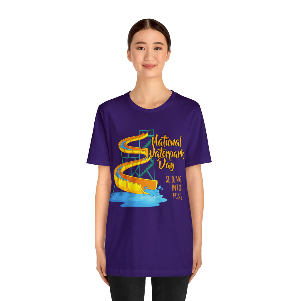 National Waterpark Day Shirt | Waterpark Slide Unisex T-Shirt