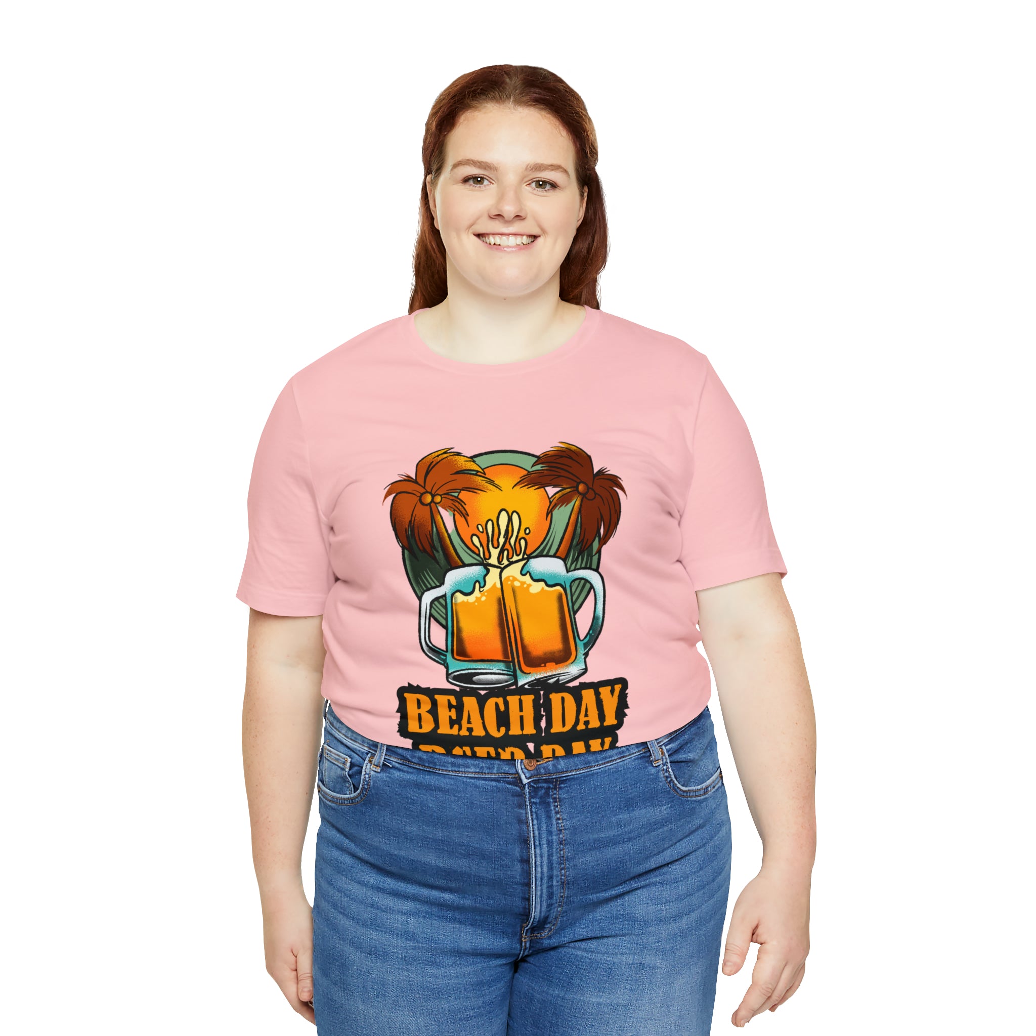Beer Day Beach Day Shirt | Drink Beer Unisex T-Shirt