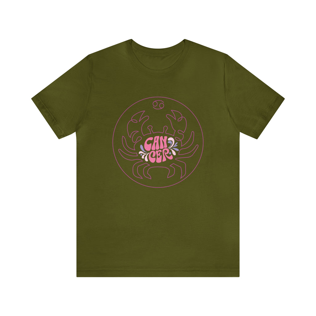 Cancer Crab Zodiac Graphics Shirt | Zodiac Sign Statement T-Shirt