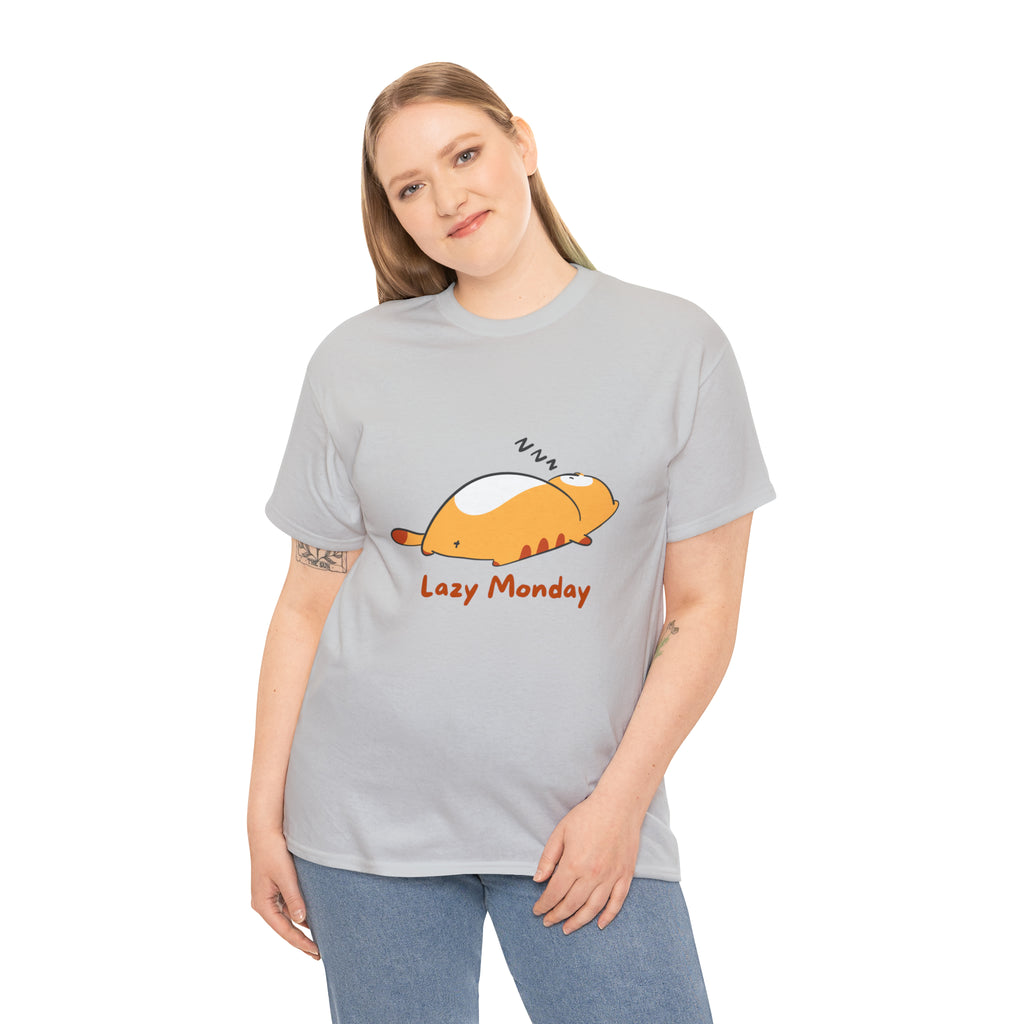 Lazy Monday Shirt | Cat Lover T-Shirt