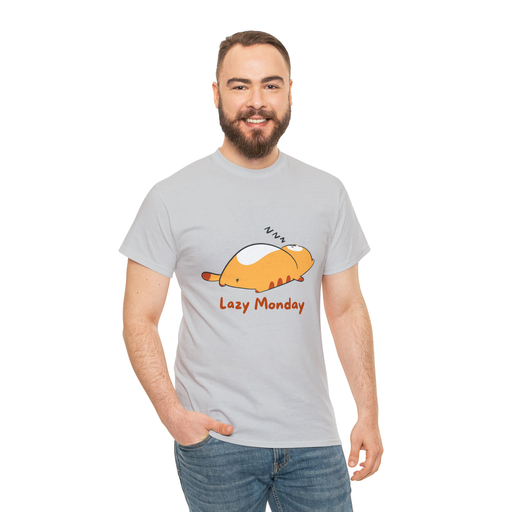 Lazy Monday Shirt | Cat Lover T-Shirt