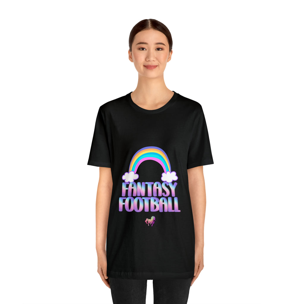 Cute Fantasy Football Shirt | Pink Cute Fantasy Football Unisex T-Shirt