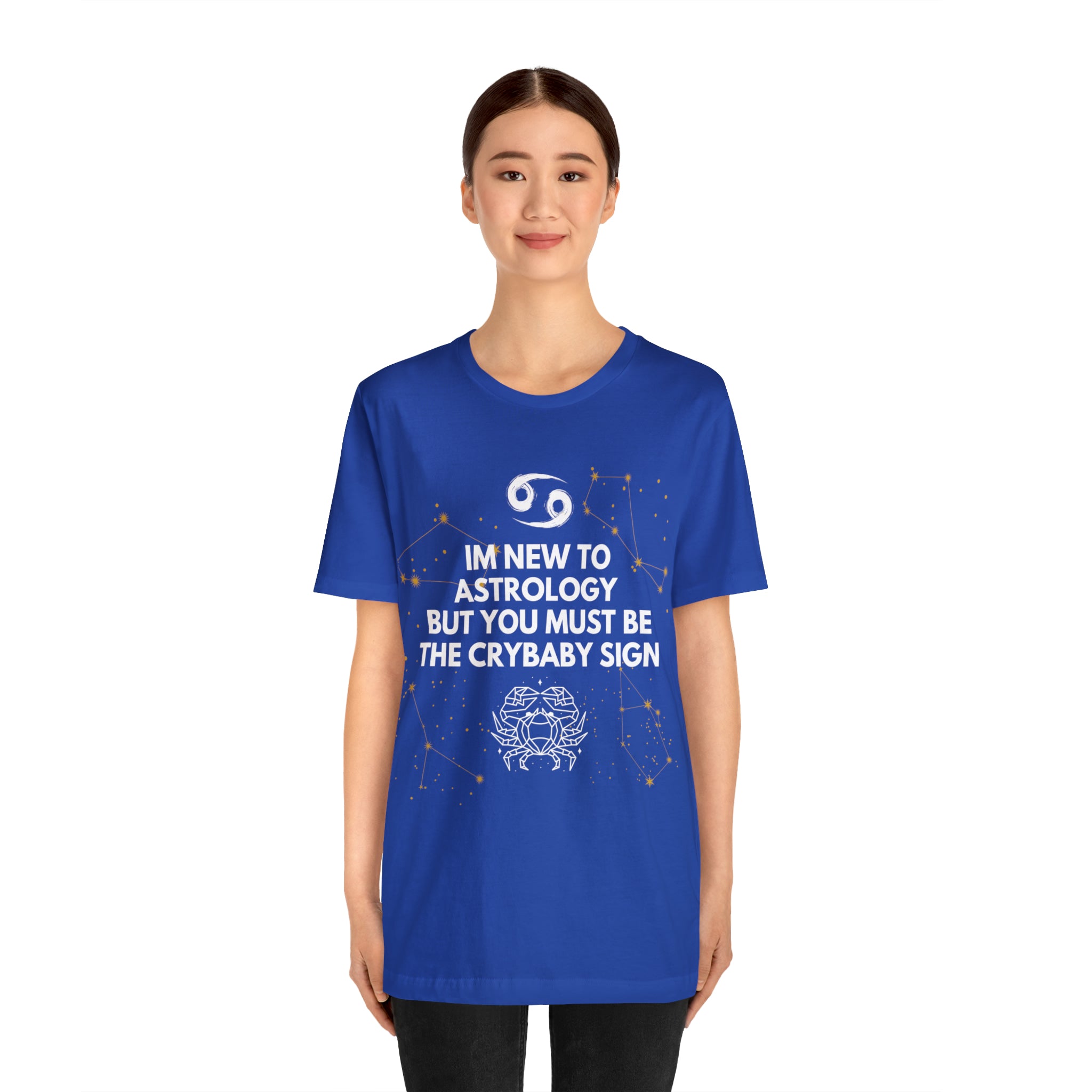 Cancer Zodiac Shirt | Funny Cancer Crybaby Statement T-Shirt