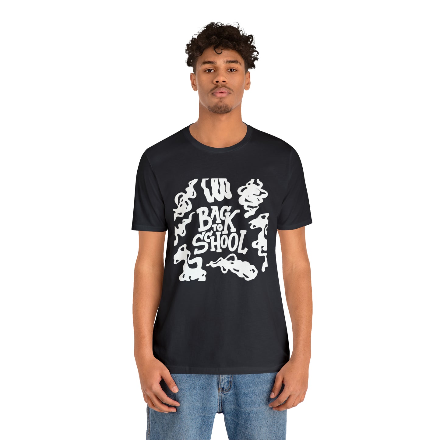 Back to School Ink Shirt | Black and White School Unisex T-Shirt
