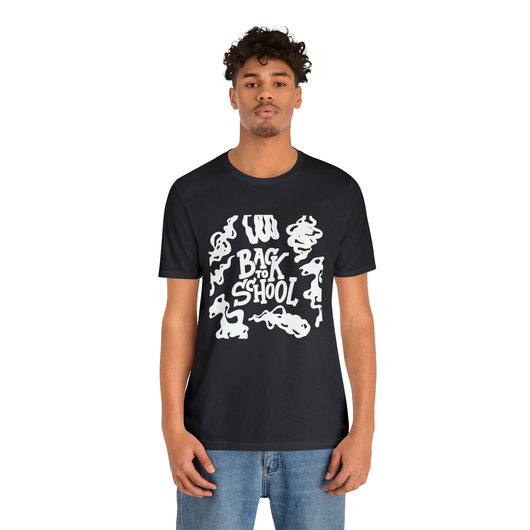 Back to School Ink Shirt | Black and White School Unisex T-Shirt