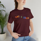 Not A Phase LGBTQIA+ Unisex Shirt | Not A Phase Rainbow Gay Pride Shirt