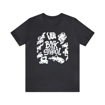 Back to School Ink Shirt | Black and White School Unisex T-Shirt